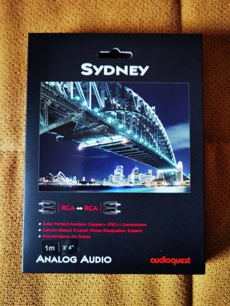 Audioquest Sydney 1m RCA-RCA kbel j