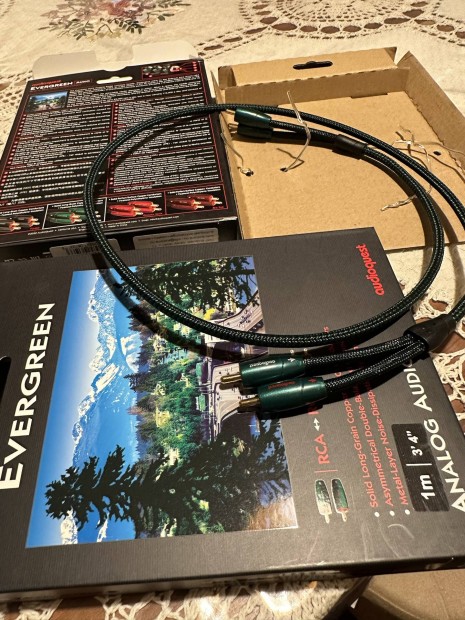 Audioquest evergreen rca