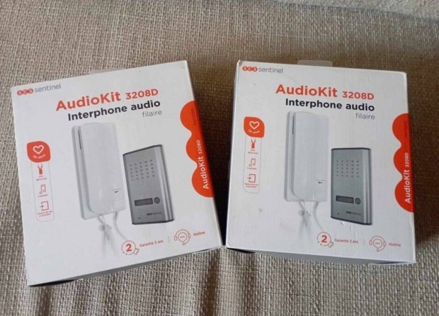 Auditokit 3208D j kaputelefon (2 db)