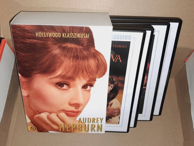 Audrey Hepburn 4 DVD Dszdobozos csomag szinkronizlt Ketten az ton