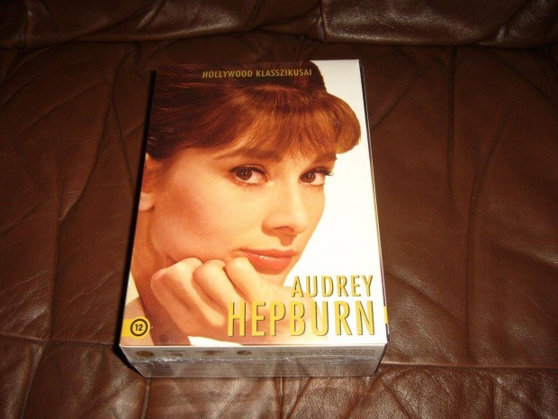Audrey Hepburn . 4 dvd-s Dszdoboz + 1db film j !