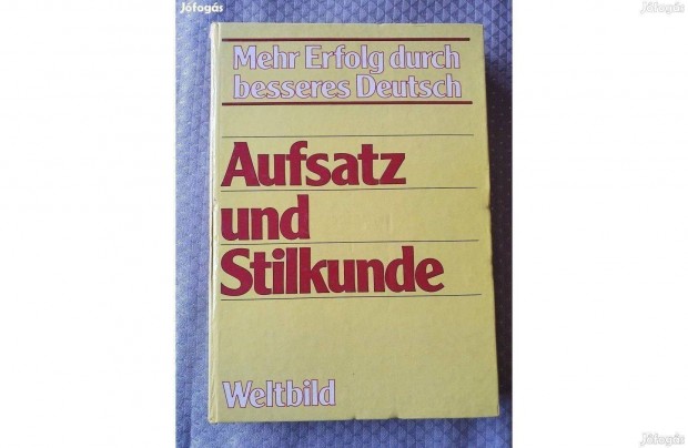 Aufsatz und Stilkunde nmet nyelv knyv 1988