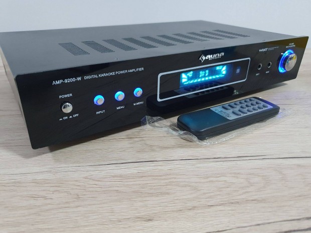 Auna AMP-9200-W digitlis karaoke hifi erst