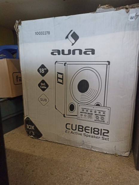 Auna Cube 1812, 2.1 aktv PA hangrendszer