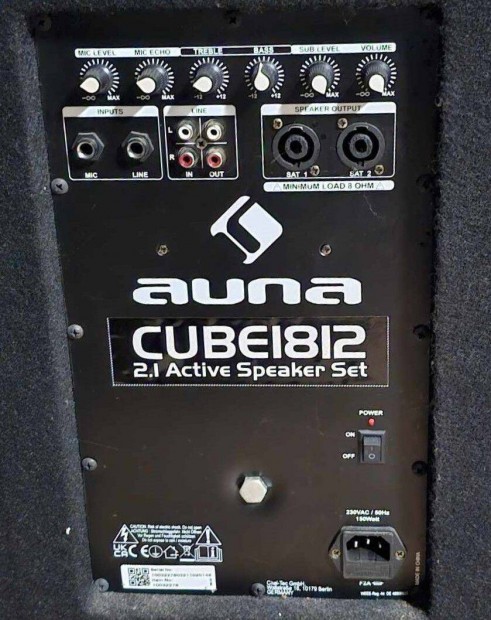 Auna aktv 2.1 sub max 1100W