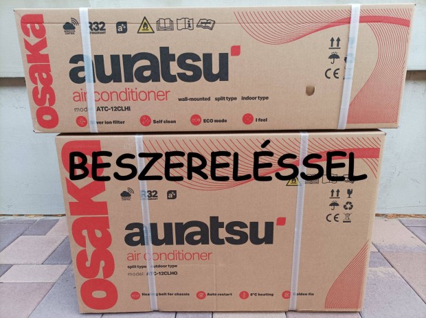 Auratsu Osaka 3,5 kW klma beszerelssel | tlcafts | WiFi |