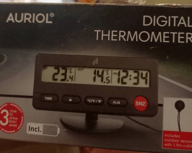 Auriol digitlis thermometer