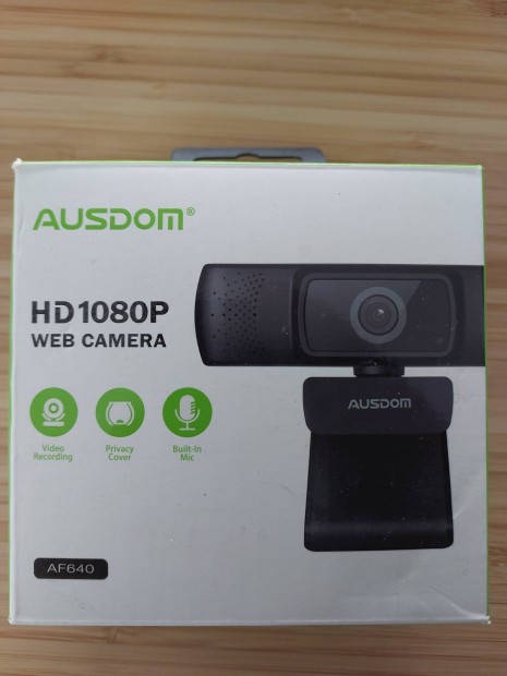 Ausdom AF640 HD webkamera mikrofonnal