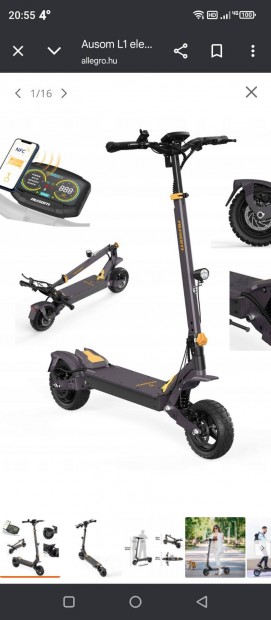 Ausom L1 elektromos roller