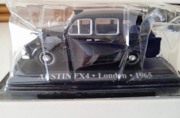 Austin FX 4 London Taxi Altaya kisauto modell 1/43 Elad