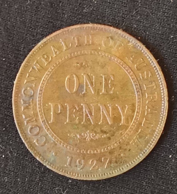 Ausztrl 1 penny 1927