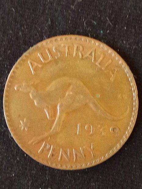 Ausztrl 1 penny 1939