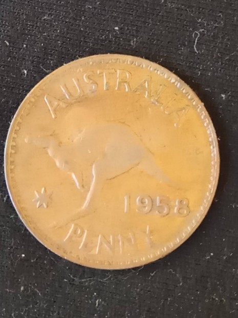 Ausztrl 1 penny 1958