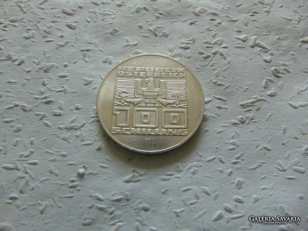 Ausztria ezst 100 schilling 1976