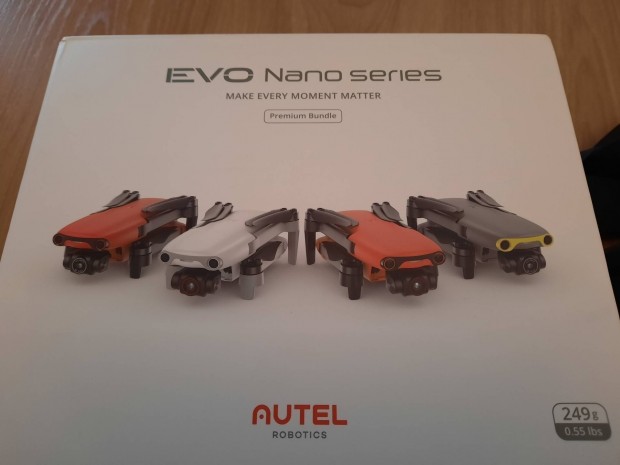 Autel Evo Nano Plus dron premium bundle csomagban. DJI helyett