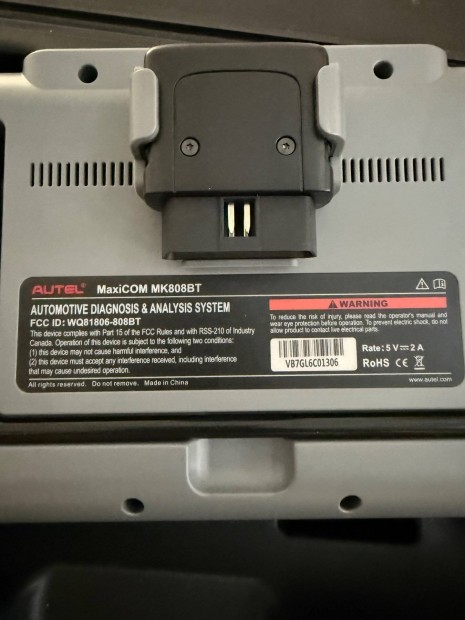 Autel maxicom 808bt auto diagnosztikai eszkz