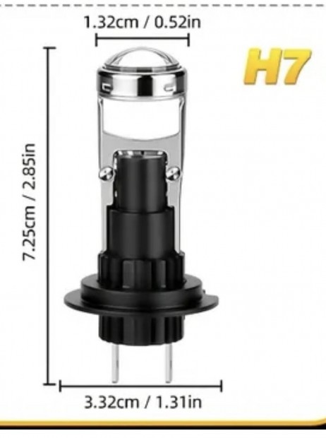 Aut� H7 led p�rban doboz�ban �j