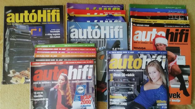 Auto Hifi magazin ( 19 db )