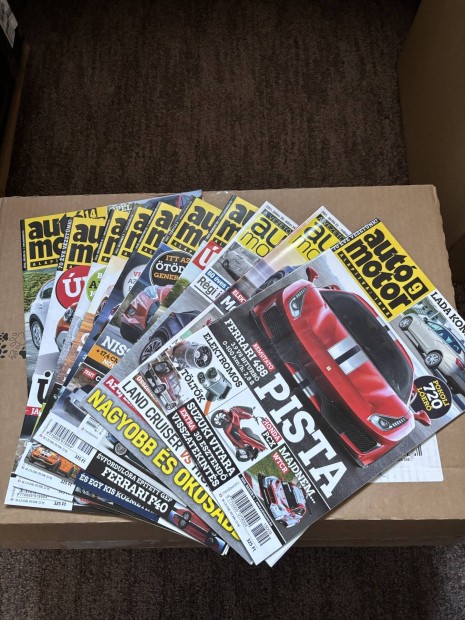 Autó Motor magazin csomag (10 db)