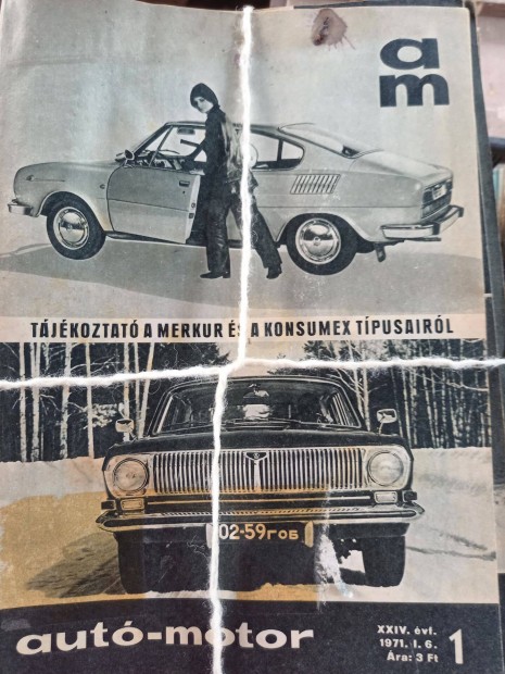 Aut Motor jsg 1970-81 teljes vadok
