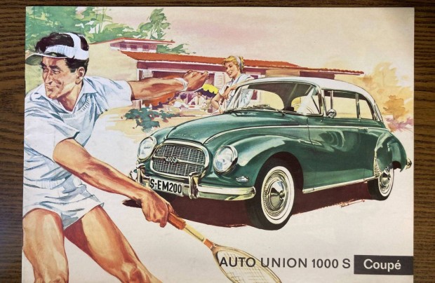 Auto Union 1000 S Coupé prospektus