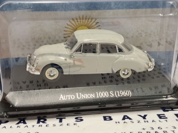 Auto Union 1000 S (1960) - Audi - Edicola - 1:43