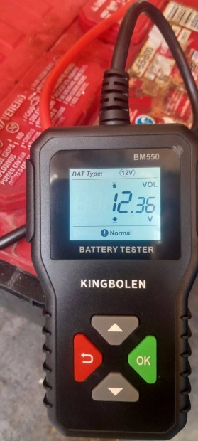 Aut akkumultor teszter 6-12-24V