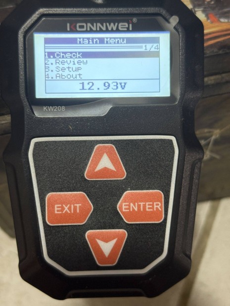 Aut akkumultor teszter ( KW208 ) 12V