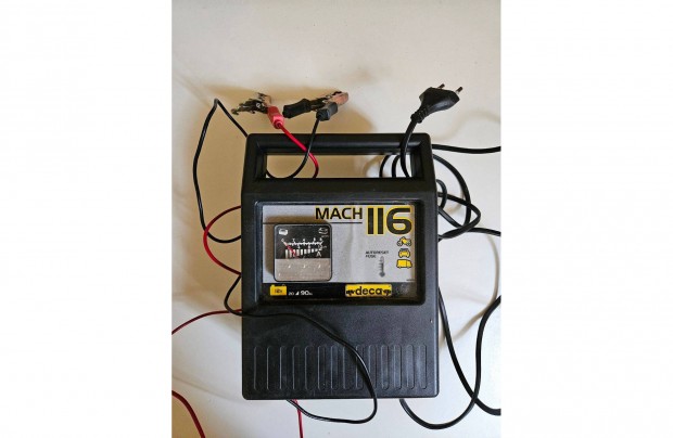 Aut akkumultor tlt 12V 6A - alig hasznlt - Mach116