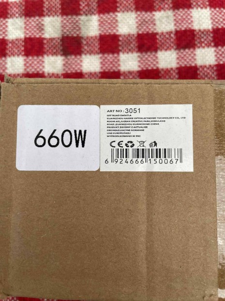 Aut fnyhd / munkalmpa 660W