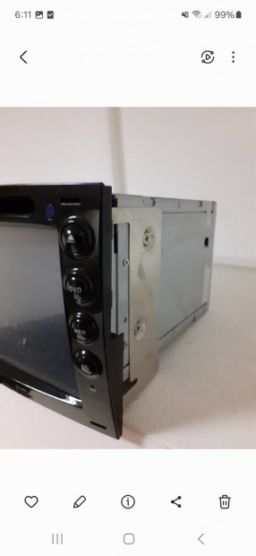 Autó hifi 2 dines rádio