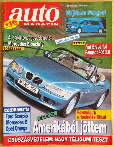 Aut magazin 1995 vad lapszmai 11 db