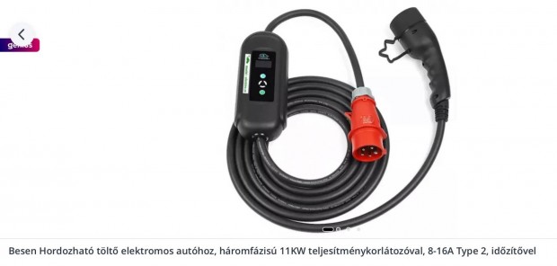 Aut� toltokabel 11kw