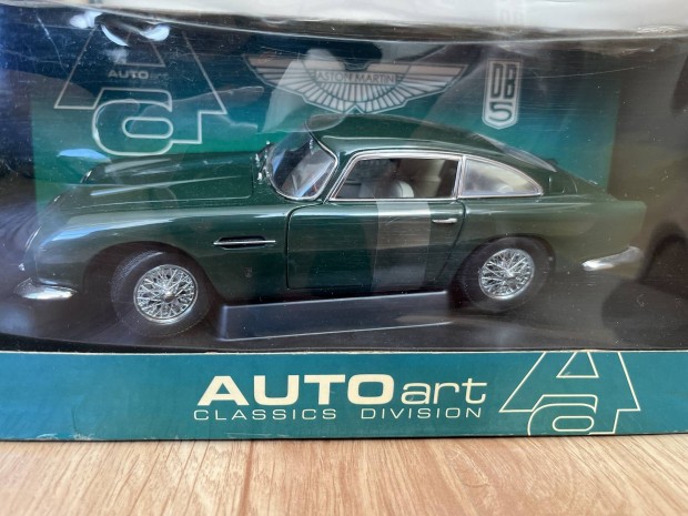 Autoart Aston Martin DB5 1:18 (nem kyosho, cmc)