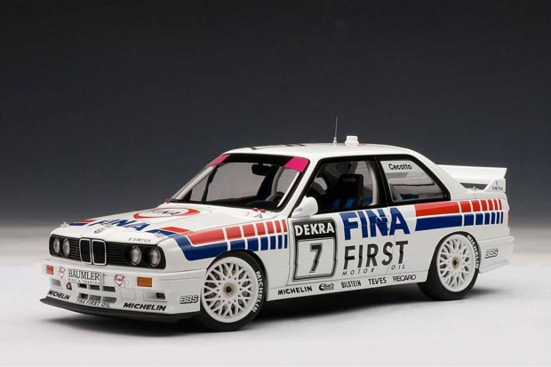 Autoart BMW M3 (E30), No.7, Fina, DTM 1992, 1:18 elad