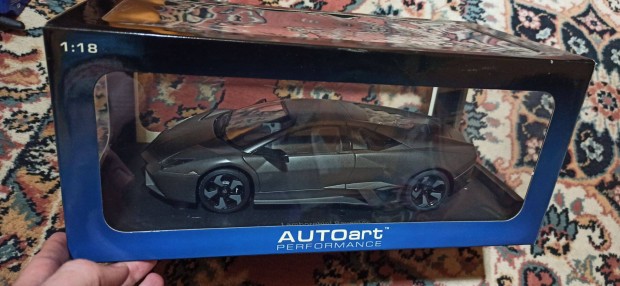 Autoart Millennium Lamborghini Reventón 1:18 (Matt szürke,Ritka!!) Új