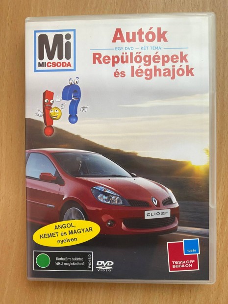 Autk-Replgpek-lghajk (DVD film) - magyar/angol/nmet nyelven