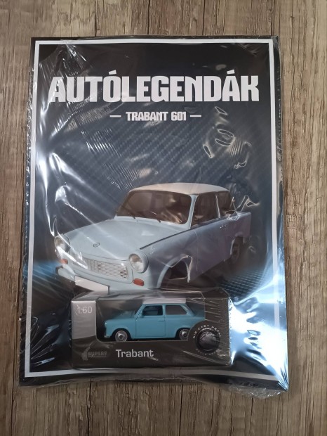 Autlegendk Trabant 601 1:60 kisaut modell 