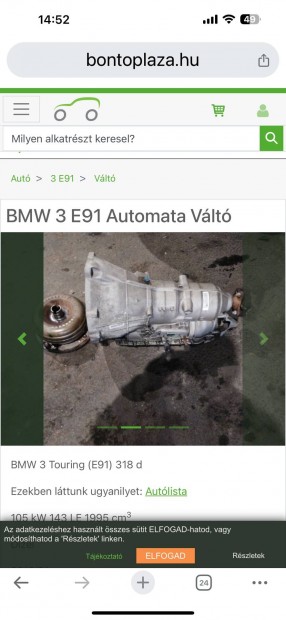 Automata vlt BMW 318d