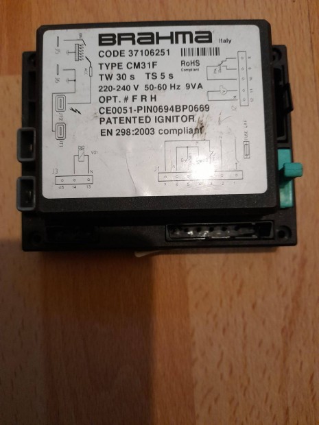 Automatika Brahma CM31F tw 30s ts 5s code 37106251 Cm 31 F