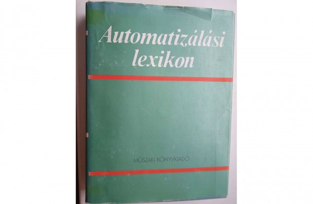Automatizlsi Lexikon , MK kiad , 1986 , 540 oldal