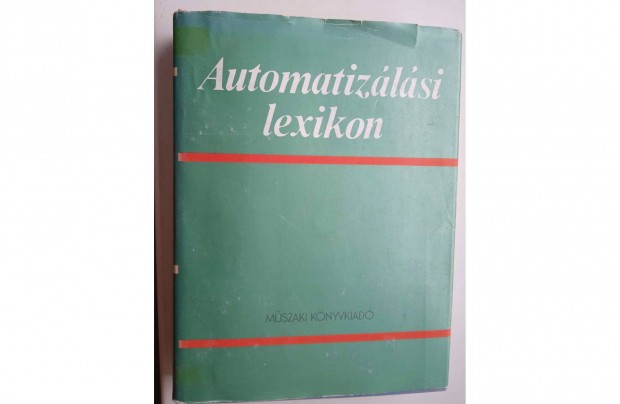 Automatizlsi Lexikon , MK kiad , 1986 , 540 oldal