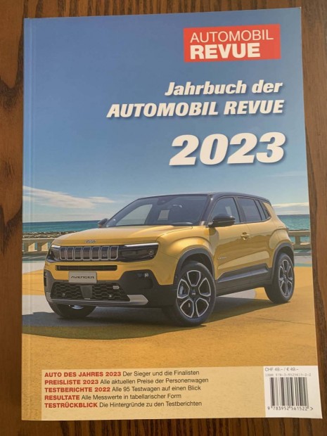 Automobil Revue 2022 s 2023 autkatalgus