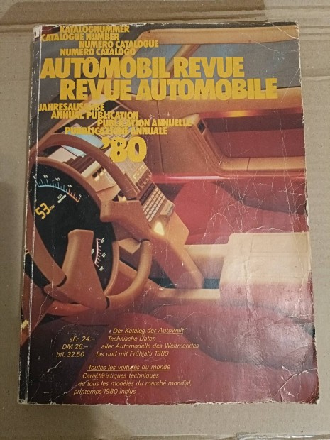 Automobil revue 1980 Autkatalgus 594 oldal 