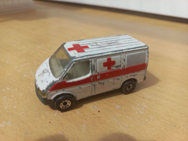 Autmodell retro Matchbox Ford Transit Ambulance