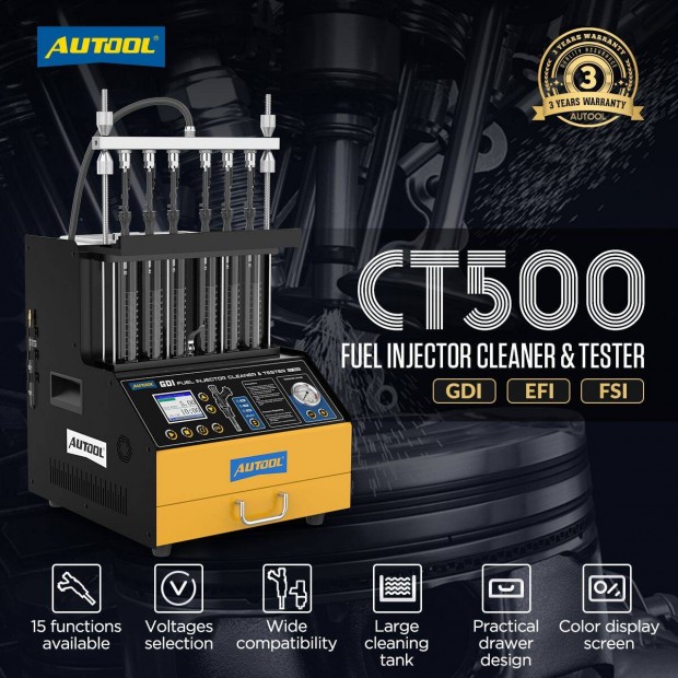 Autool CT500 Injektor tisztt s ellenrz kszlk Akci -10%