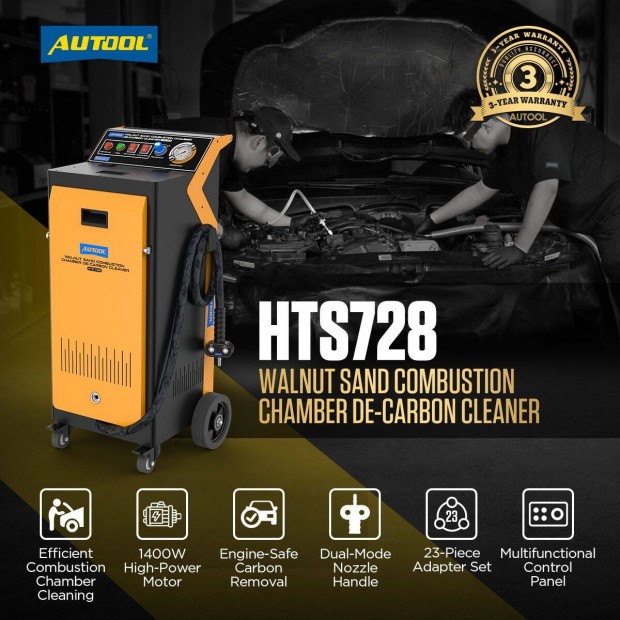Autool HTS728 Di�h�jas �g�st�r- �s Dugatty�tet� Tiszt�t� G�p