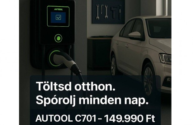 Autool Otthoni Elektromos Autó töltő 7 kW - fali EV töltőállomás-