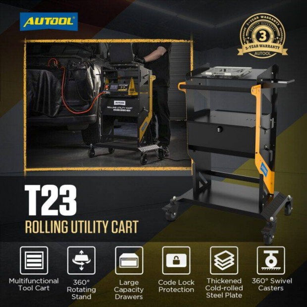 Autool T23 Szervizkocsi / Tool Cart