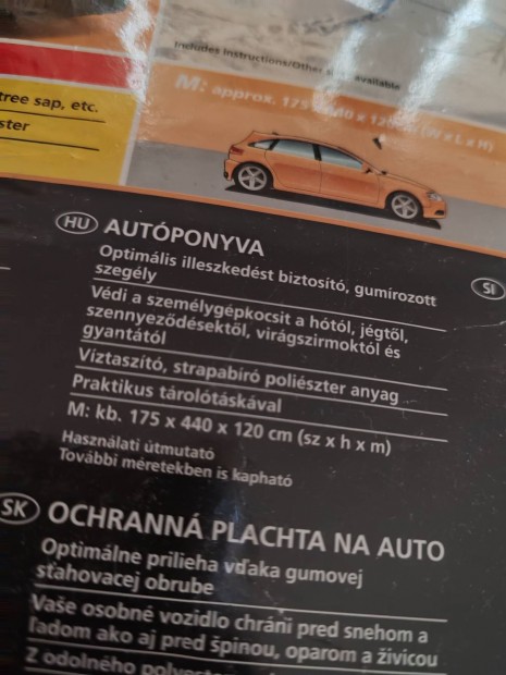 Autóponyva - új